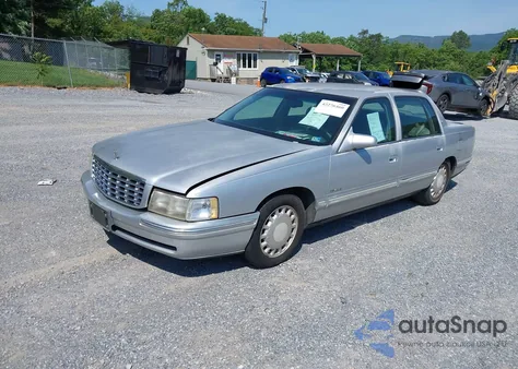 1999 Cadillac Deville Standard z USA, uszkodzony, nr VIN 1G6KD54YXXU763014